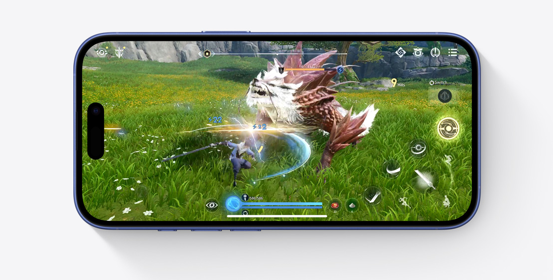 iPhone 16 ?? ????? ?????? ???? ?????? ?? ???? ??????? Honor of Kings: World.